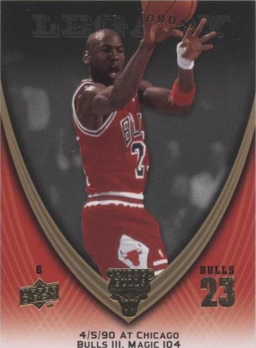 2008-09 Upper Deck Michael Jordan Legacy - Michael Jordan #418