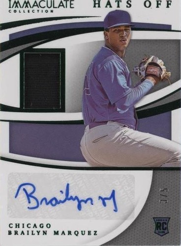 2021 Panini Immaculate Collection - Brailyn Marquez #HO-BM