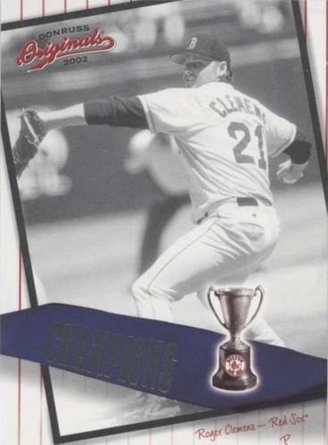 2002 Donruss Originals - Roger Clemens #C-8