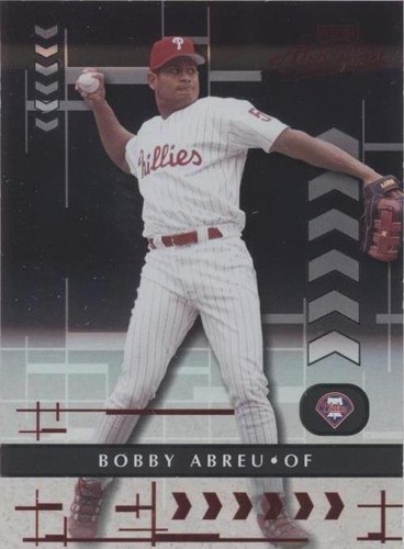 2001 Playoff Absolute Memorabilia - Bobby Abreu #53