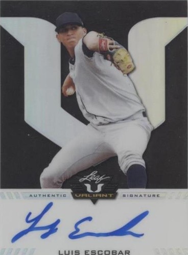 2017 Leaf Valiant Draft - Luis Escobar #BA-LE1