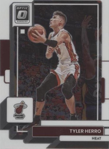 2022-23 NBA Panini Prizm Tyler Herro Red /299 Choice & Optic