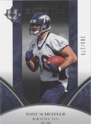 2006 Ultimate Collection Tony Scheffler #356