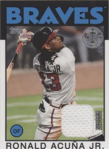 TOPPS ロナルド アクーニャ ジュニア JAPAN EDITION 2021 2021 Topps Japan Edition RONALD ACUNA JR - ATLANTA BRAVES