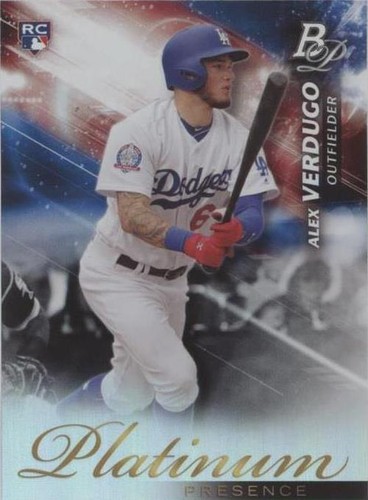 2018 Bowman Platinum - Alex Verdugo #PP-7
