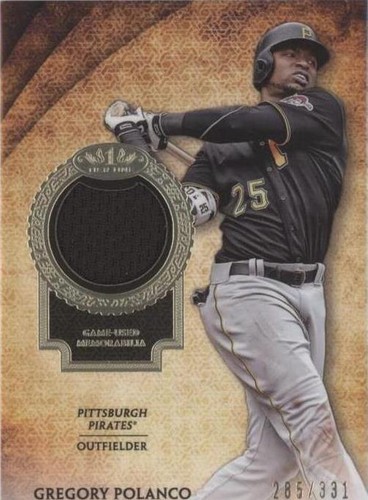 2017 Topps Tier One - Gregory Polanco #T1R-GP