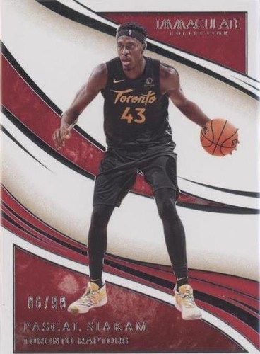 2019-20 Panini Immaculate Collection - Pascal Siakam #4