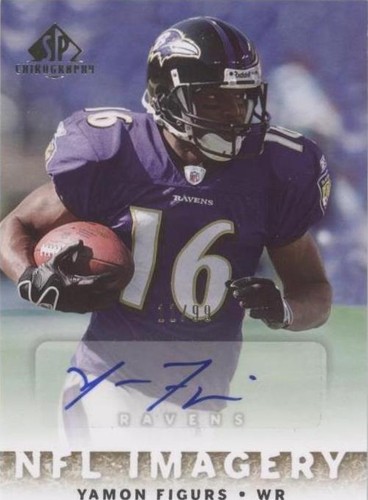 2007 SP Chirography Yamon Figurs #NFLI-YF