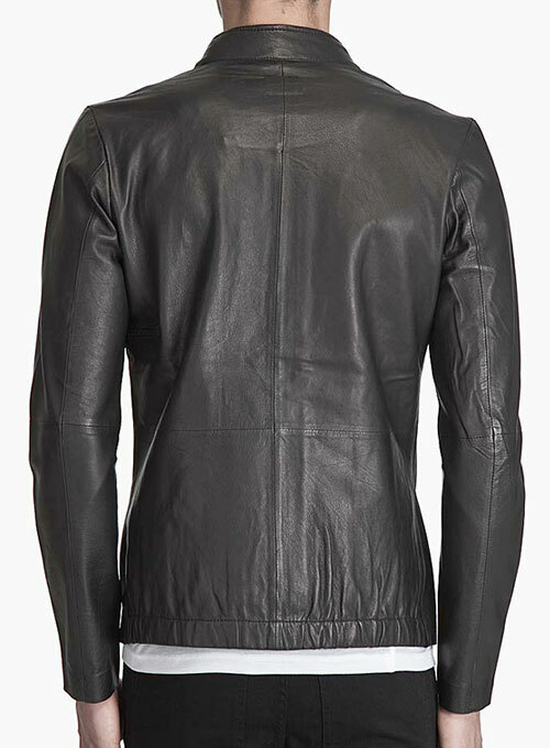 F$L HERREN ECHT LAMMLEDER JACKE SLIM FIT MOTORRADJACKE -LL152