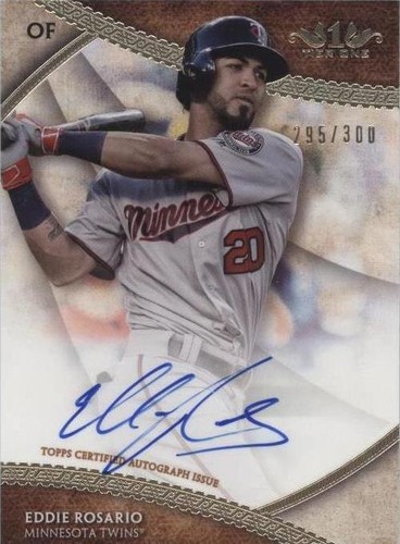 2017 Topps Tier One - Eddie Rosario #BOA-ER