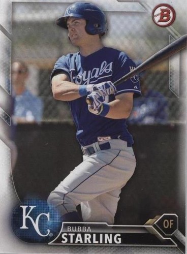 2016 Bowman - Bubba Starling #BP138