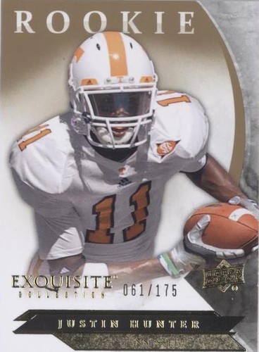 2012 Exquisite Collection Justin Hunter #ER-JH