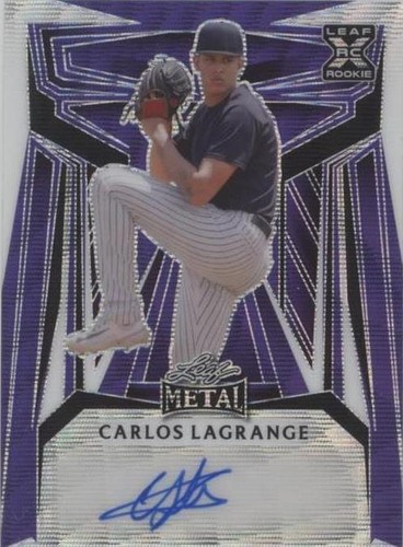 2023 Leaf Metal - Carlos Lagrange #BA-CL1
