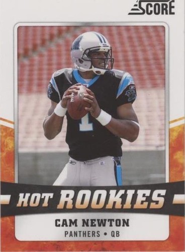 2011 Score Cam Newton #6