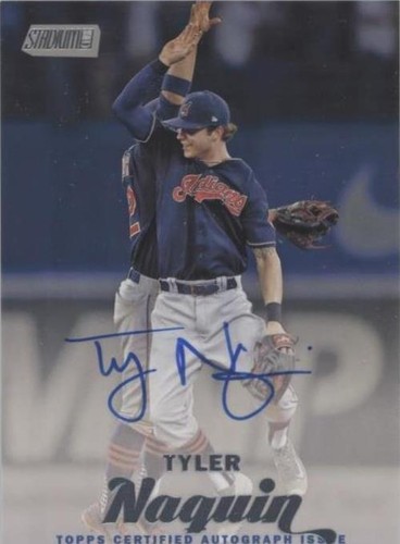 2017 Topps Stadium Club - Tyler Naquin #SCA-TN