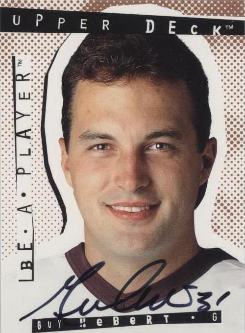 1994-95 Upper Deck Be a Player - Guy Hebert #99