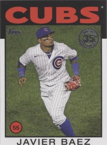 2021 Topps - Javier Báez #86B-36