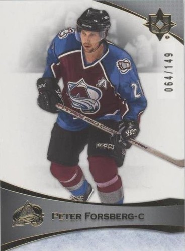 2022-23 Upper Deck Ultimate Collection - Peter Forsberg #91