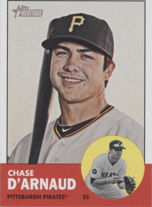 2012 Topps Heritage - Chase d'Arnaud #323