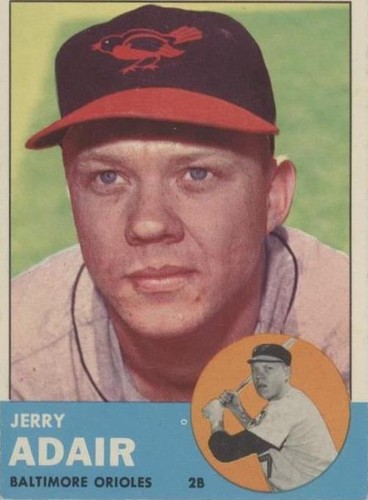 1963 Topps - Jerry Adair #488