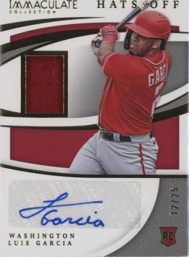 2021 Panini Immaculate Collection - Luis Garcia #HO-LVG