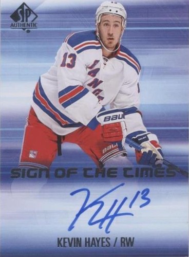 2015-16 SP Authentic - Kevin Hayes #SOTT-KH