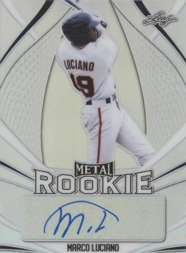 2020 Leaf Metal Rookie Autographs - Marco Luciano #MR-ML1