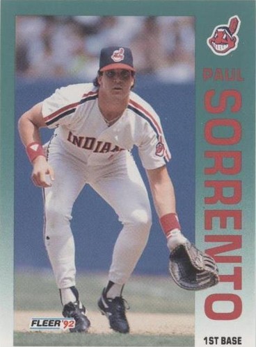 1992 Fleer Update - Paul Sorrento #U-18