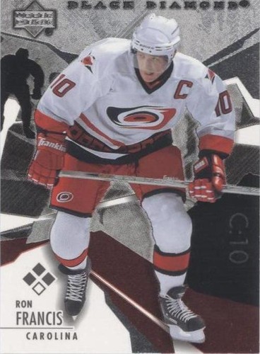 2003-04 Upper Deck Black Diamond - Ron Francis #139