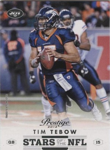 2012 Playoff Prestige Tim Tebow #10
