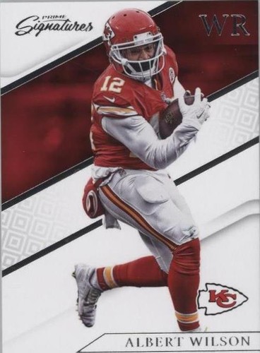 2016 Panini Prime Signatures Albert Wilson #47