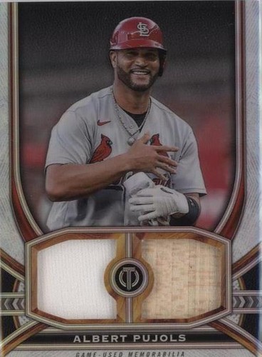 topps LUMINARIES Pujols プホルス　サインカード　auto 2023 Topps Luminaries #HRKAP-AP Albert Pujols SGC 9 MINT MEM