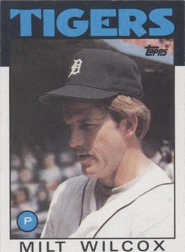 1986 Topps - Milt Wilcox #192