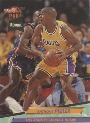 1992-93 Fleer Ultra - Anthony Peeler #289