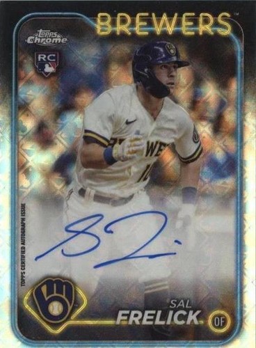 2024 Topps Chrome Logofractor Edition - Sal Frelick #RCA-SF