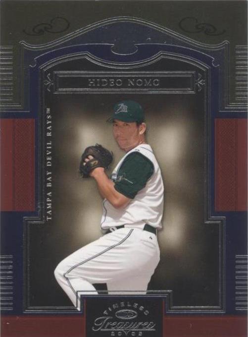 Hideo Nomo Tampa Bay Rays Baseball Sports Trading Cards