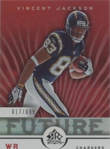 2005 Upper Deck Reflections Vincent Jackson #189