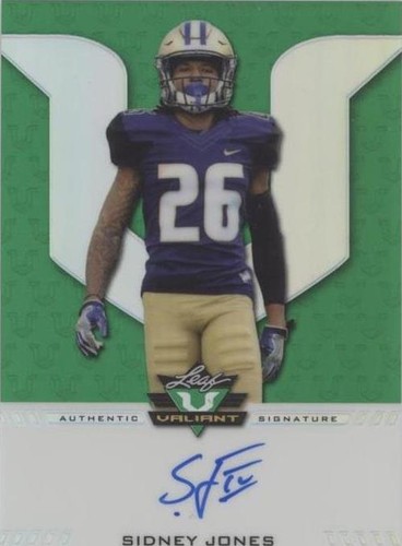 2017 Leaf Valiant Sidney Jones #BA-SJ1