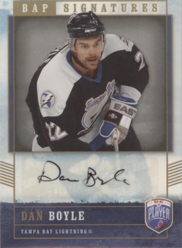 2006-07 Upper Deck Be a Player - Dan Boyle #BO