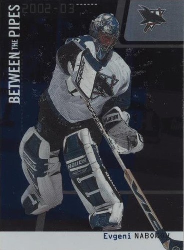 2002-03 In the Game Be A Player Between the Pipes - Evgeni Nabokov #9