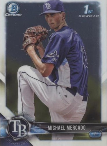 2018 Bowman - Michael Mercado #BCP16
