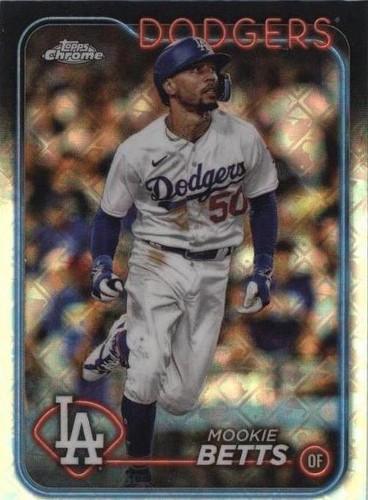 2024 Topps Chrome Logofractor Edition - Mookie Betts #296