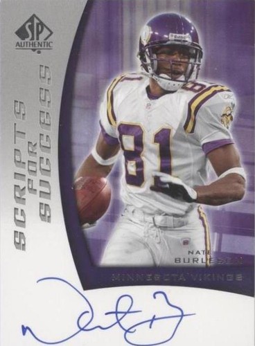 2005 SP Authentic Nate Burleson #SS-NB