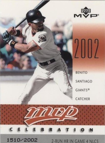 2003 Upper Deck MVP - Benito Santiago #MVP86
