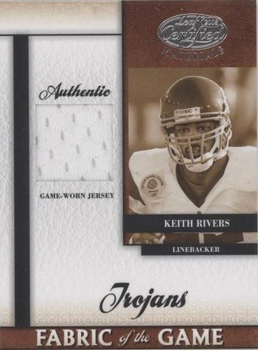 2008 Leaf Certified Materials Keith Rivers #FOGC-14