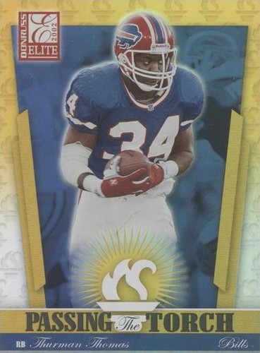 2002 Donruss Elite Thurman Thomas #PT-1