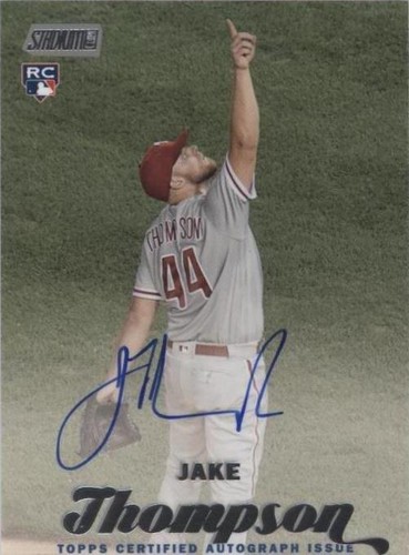 2017 Topps Stadium Club - Jake Thompson #SCA-JTN