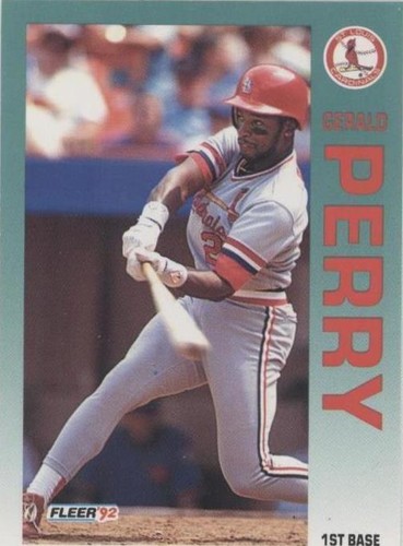 1992 Fleer - Gerald Perry #589