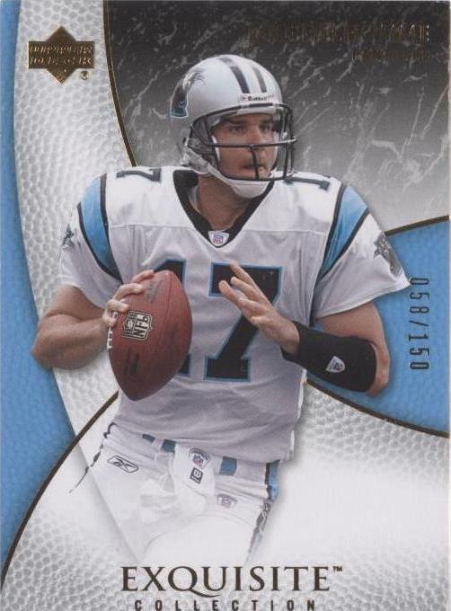 2007 Upper Deck Exquisite Collection Jake Delhomme #9