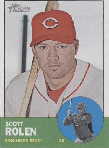 2012 Topps Heritage - Scott Rolen #203